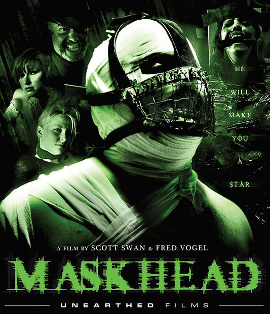 Signed MASKHEAD Unearthed Films Release