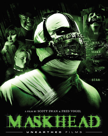 Signed MASKHEAD Unearthed Films Release